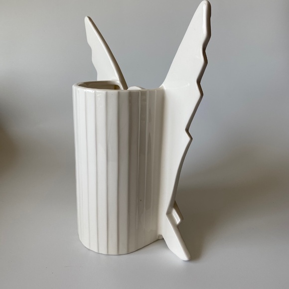 Fitz & Floyd White Doves Figural Vase Vintage Porcelain Scarce - Picture 7 of 10